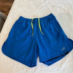 Men's Blue BCG Athletic Shorts